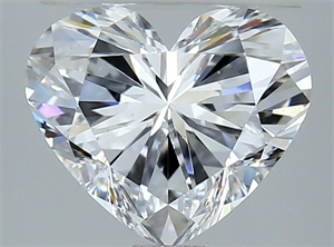Picture of Natural Diamond 3.01 Carats, Heart with  Cut, D Color, VS2 Clarity and Certified by GIA