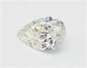 Diamante Natural 0.40 quilates, De pera , Color J, claridad VVS1 y certificado GIA
