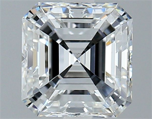 Picture of Natural Diamond 1.50 Carats, Asscher with  Cut, E Color, VS2 Clarity and Certified by GIA