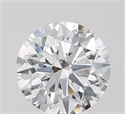 Lab Grown Diamond 1.02 Carats, Round with Ideal Cut, D Color, VVS2 Clarity and Certified by IGI