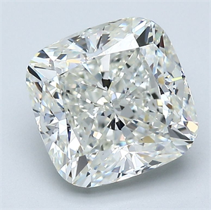 Foto Diamante Natural 3.01 quilates, Del cojín , Color I, claridad VVS2 y certificado GIA de