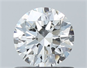 Diamante Natural 0.70 quilates, Redondo , Color H, claridad SI1 y certificado GIA