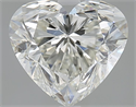 Natural Diamond 2.50 Carats, Heart with  Cut, I Color, SI1 Clarity and Certified by IGI