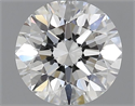 Natural Diamond 0.75 Carats, Round with Excellent Cut, G Color, VVS2 Clarity and Certified by GIA