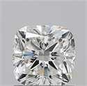 Natural Diamond 1.02 Carats, Cushion with  Cut, I Color, VS1 Clarity and Certified by GIA
