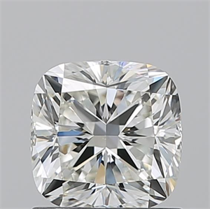 Picture of Natural Diamond 1.02 Carats, Cushion with  Cut, I Color, VS1 Clarity and Certified by GIA