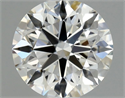 Natural Diamond 0.76 Carats, Round with Excellent Cut, G Color, VS2 Clarity and Certified by GIA