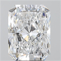 Natural Diamond 3.51 Carats, Radiant with  Cut, D Color, VS2 Clarity and Certified by GIA