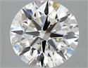 Del inventario de diamantes de laboratorio, 3.04 quilates, Redondo , Color H, claridad VVS2 y certificado IGI