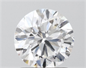 Del inventario de diamantes de laboratorio, 1.50 quilates, Redondo , Color D, claridad VVS2 y certificado IGI
