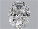 Natural Diamond 1.50 Carats, Oval with  Cut, D Color, VS2 Clarity and Certified by GIA