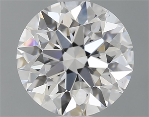 Picture of Lab Grown Diamond 1.11 Carats, Round with Excellent Cut, D Color, VS2 Clarity and Certified by GIA