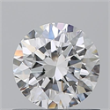 Natural Diamond 0.77 Carats, Round with Excellent Cut, G Color, VVS2 Clarity and Certified by GIA