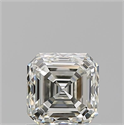 Diamante Natural 1.01 quilates, Asscher , Color K, claridad VVS1 y certificado GIA