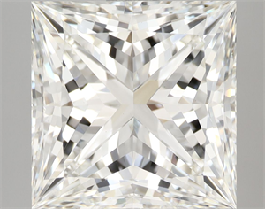 Picture of Natural Diamond 5.03 Carats, Princess with  Cut, I Color, VS2 Clarity and Certified by GIA