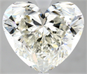 Natural Diamond 4.01 Carats, Heart with  Cut, H Color, VS2 Clarity and Certified by IGI