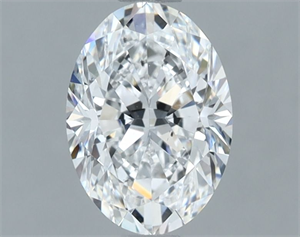 Picture of Natural Diamond 1.20 Carats, Oval with  Cut, D Color, VS2 Clarity and Certified by GIA
