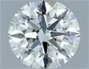 Diamante Natural 0.58 quilates, Redondo , Color H, claridad VVS1 y certificado IGI