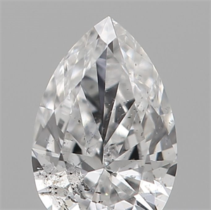Foto Diamante Natural 0.19 quilates, De pera , Color E, claridad SI2 y certificado IGI de