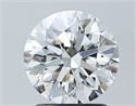 Diamante Natural 1.70 quilates, Redondo , Color H, claridad VS1 y certificado GIA