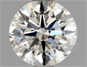 Diamante Natural 1.04 quilates, Redondo , Color I, claridad VVS1 y certificado GIA