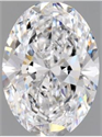 Diamante Natural 2.01 quilates, Ovalado , Color D, claridad SI1 y certificado GIA