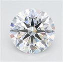 Lab Grown Diamond 4.36 Carats, Round with Ideal Cut, G Color, VVS1 Clarity and Certified by IGI