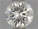Natural Diamond 0.41 Carats, Round with Excellent Cut, I Color, VVS1 Clarity and Certified by IGI