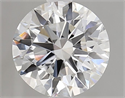 Del inventario de diamantes de laboratorio, 2.03 quilates, Redondo , Color E, claridad VVS2 y certificado IGI
