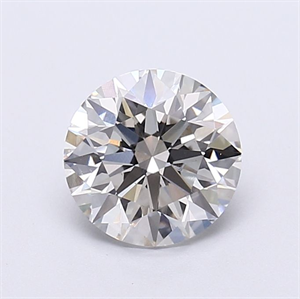 Picture of Lab Grown Diamond 1.60 Carats, Round with Ideal Cut, G Color, VVS2 Clarity and Certified by IGI