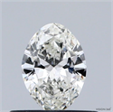 Diamante Natural 0.40 quilates, Ovalado , Color I, claridad VVS2 y certificado GIA