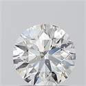 Natural Diamond 1.00 Carats, Round with Excellent Cut, D Color, SI2 Clarity and Certified by GIA