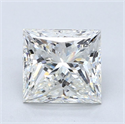 Diamante Natural 3.01 quilates, Princesa , Color I, claridad VS2 y certificado GIA