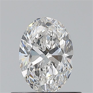 Picture of Natural Diamond 0.50 Carats, Oval with  Cut, E Color, VS1 Clarity and Certified by GIA