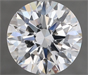 Diamante Natural 2.45 quilates, Redondo , Color F, claridad VVS1 y certificado GIA