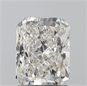 Diamante Natural 1.52 quilates, Radiante , Color H, claridad SI1 y certificado GIA