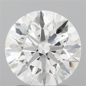 Picture of Lab Grown Diamond 2.01 Carats, Round with Excellent Cut, E Color, VS1 Clarity and Certified by IGI