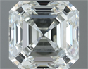 Natural Diamond 1.01 Carats, Asscher with  Cut, I Color, VVS2 Clarity and Certified by IGI