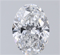 Natural Diamond 0.70 Carats, Oval with  Cut, E Color, VS1 Clarity and Certified by GIA