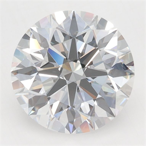 Picture of Lab Grown Diamond 2.71 Carats, Round with Ideal Cut, D Color, VVS1 Clarity and Certified by IGI