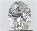 Diamante Natural 0.60 quilates, Ovalado , Color H, claridad VVS1 y certificado IGI