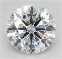 Lab Grown Diamond 4.30 Carats, Round with Ideal Cut, D Color, SI1 Clarity and Certified by IGI