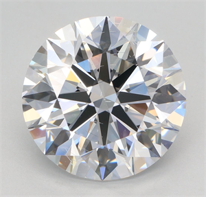 Picture of Lab Grown Diamond 4.30 Carats, Round with Ideal Cut, D Color, SI1 Clarity and Certified by IGI