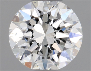 Picture of Natural Diamond 0.40 Carats, Round with Excellent Cut, F Color, SI1 Clarity and Certified by GIA