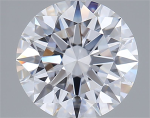 Picture of Lab Grown Diamond 2.54 Carats, Round with Ideal Cut, D Color, VVS1 Clarity and Certified by IGI