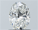 Diamante Natural 0.90 quilates, Ovalado , Color F, claridad VS2 y certificado GIA