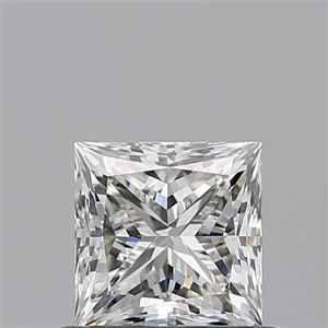 Picture of Natural Diamond 0.70 Carats, Princess with  Cut, H Color, VVS2 Clarity and Certified by GIA