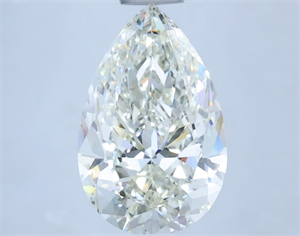 Picture of Natural Diamond 2.11 Carats, Pear with  Cut, J Color, VVS1 Clarity and Certified by GIA