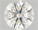 Natural Diamond 0.82 Carats, Round with Very Good Cut, J Color, VS2 Clarity and Certified by GIA
