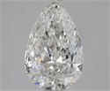 Diamante Natural 1.80 quilates, De pera , Color E, claridad VS2 y certificado GIA